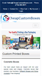 Mobile Screenshot of cheapcustomboxes.com
